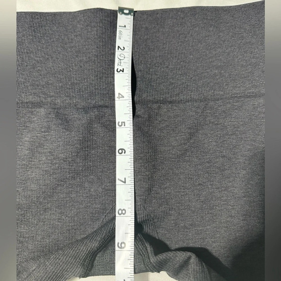 Lululemon Ebb to Street Cropped 21” leggings Dark Grey Yoga  Size 8 - Picture 11 of 12
